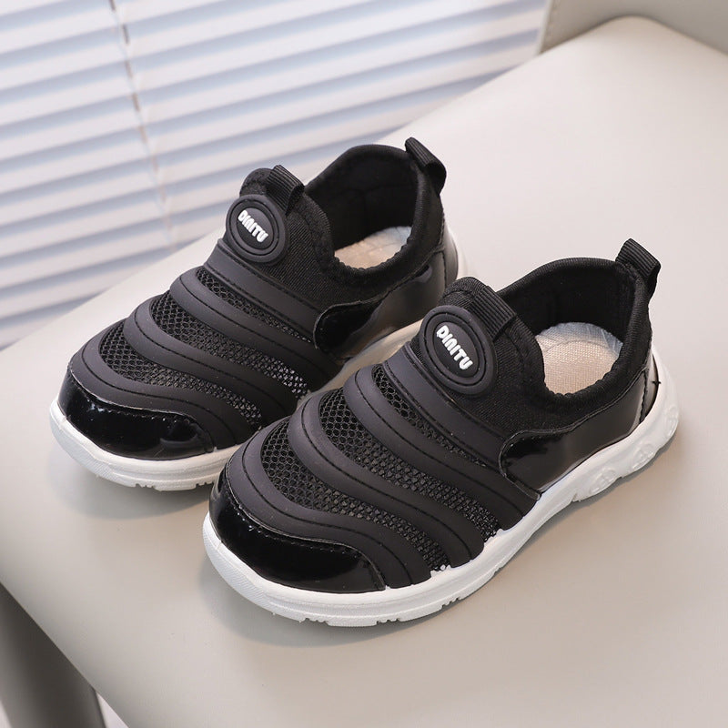 Children's Caterpillar Children's Shoes Summer Baby Toddler Shoes Boys Mesh Breathable sneaker Girls Spring and Autumn Running Shoes