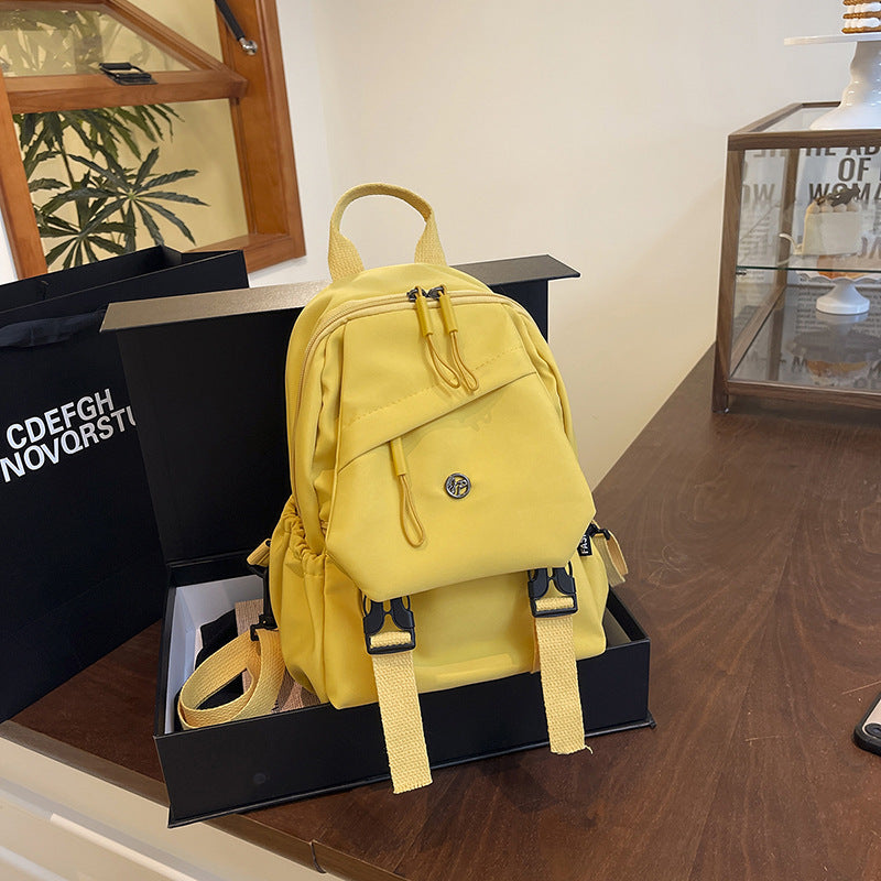 2025 Summer Workwear Style Simple Student School Bag Fashionable Oxford Cloth Backpack Outdoor Leisure Travel Backpack