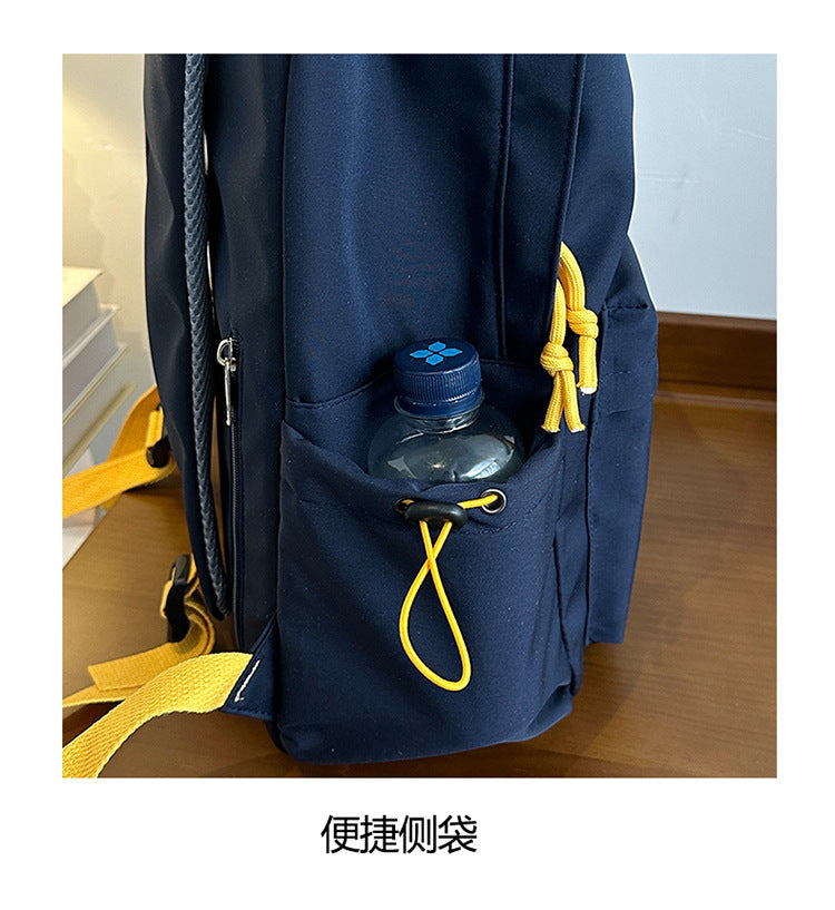 New Fashion Casual Backpack Men's and Women's Large Capacity Outdoor Lightweight Junior Senior high school Student School Bag Backpack