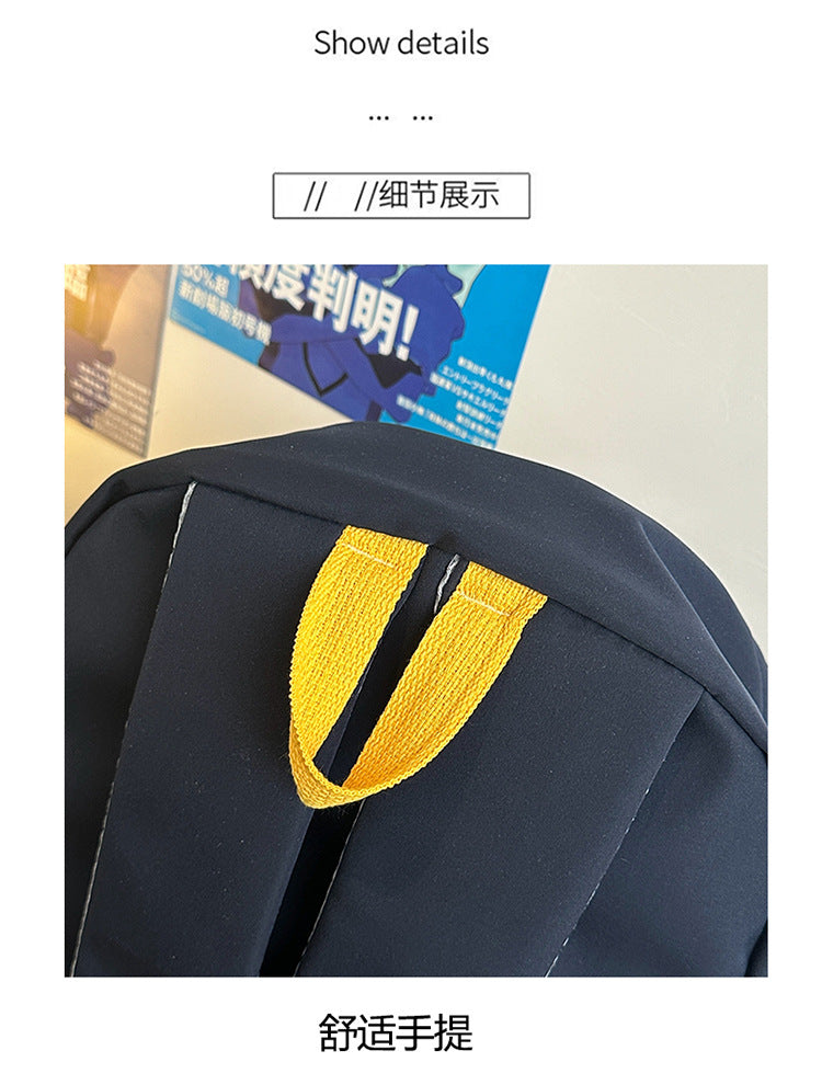 New Fashion Casual Backpack Men's and Women's Large Capacity Outdoor Lightweight Junior Senior high school Student School Bag Backpack