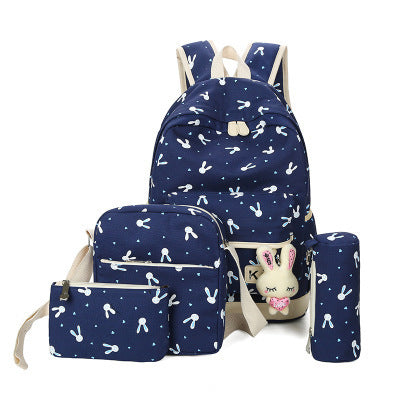 2023 new student schoolbag Korean style college style backpack bag large capacity Fashion travel backpack wholesale