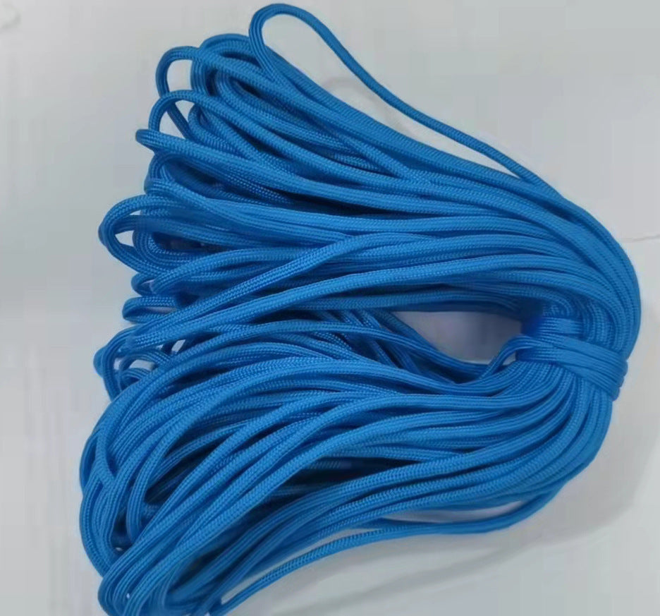 7-core 4mm umbrella rope polypropylene fiber multi-function mountaineering paratrooper traction rope life-saving equipment fixed safety umbrella rope