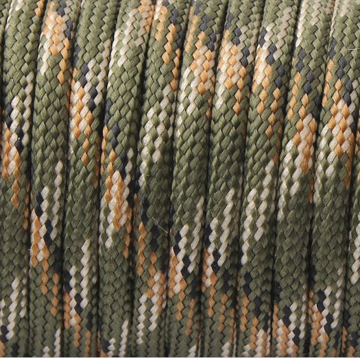 7-core 4mm umbrella rope polypropylene fiber multi-function mountaineering paratrooper traction rope life-saving equipment fixed safety umbrella rope