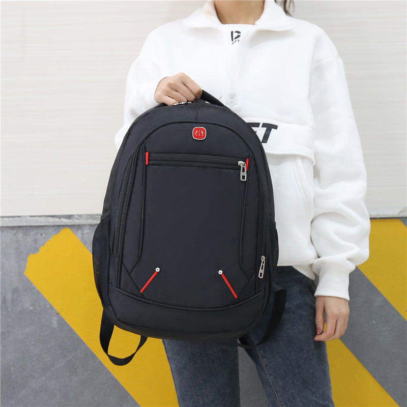 Casual computer bag new junior high school student schoolbag men and women same Korean style outdoor travel backpack cross-border wholesale