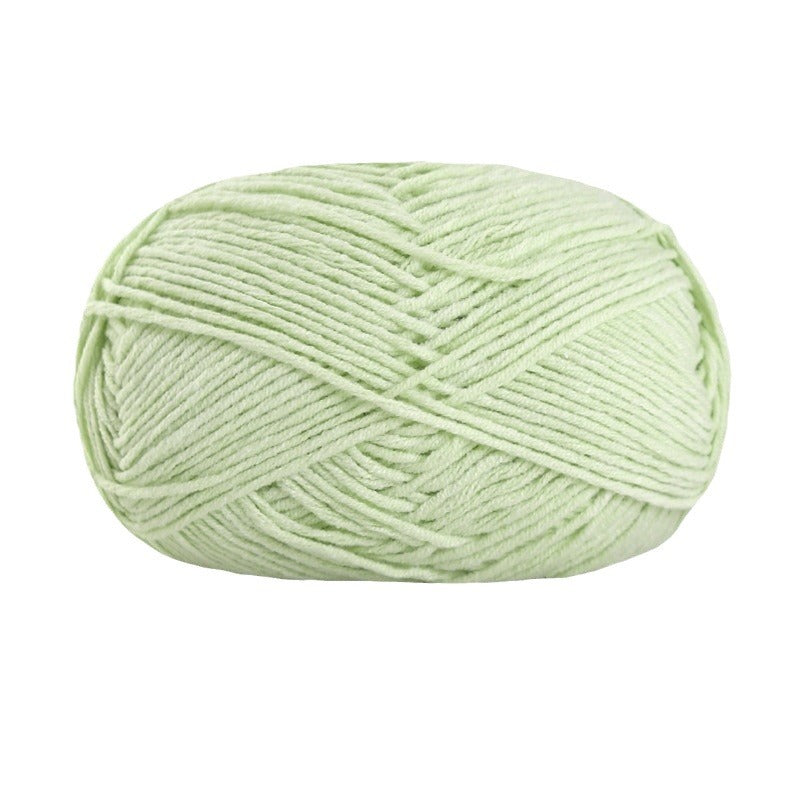 5 strands of combed cotton milk cotton wool ball acridine puppet excellent factory wholesale hand-woven crochet doll diy material