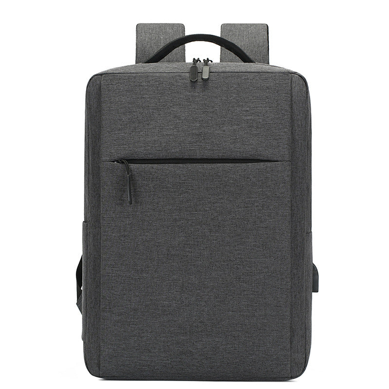 Business Backpack, Multifunctional Backpack, Large Capacity Travel Bag, Printable Logo Handbag, USB Convenient Computer Bag