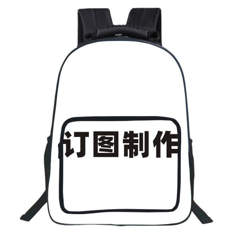 Boboiboy Primary and Secondary School Students' Schoolbags DIY Customized Boys and Girls Backpacks for Kidsren