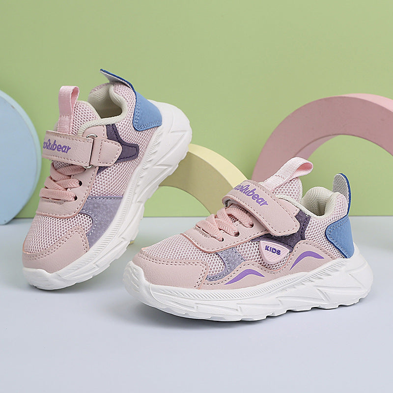 Children's Sports Shoes, Boys' Shoes, Mesh Breathable Kidsren's Functional Shoes, Lightweight Non-Slip Baby Shoes, Girls' Running Shoes