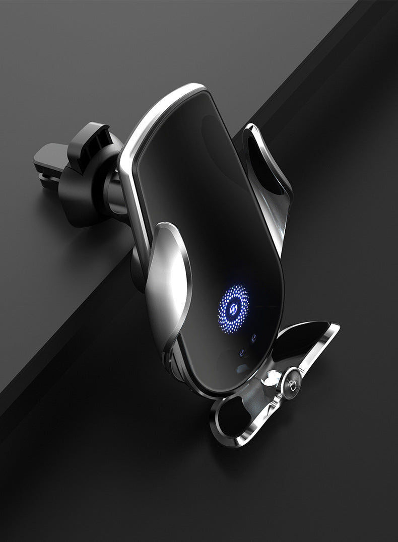 Magic clip M123 car wireless charger mobile phone bracket automatic induction electric clamping navigation bracket car bracket