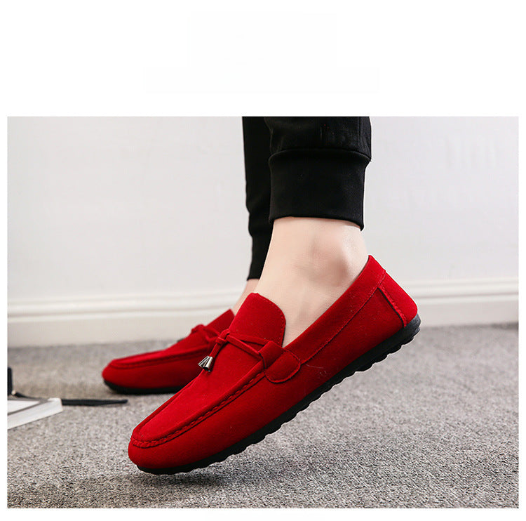 Men's loafers men's casual shoes, Korean style trendy cloth shoes, loafers, 2020 New