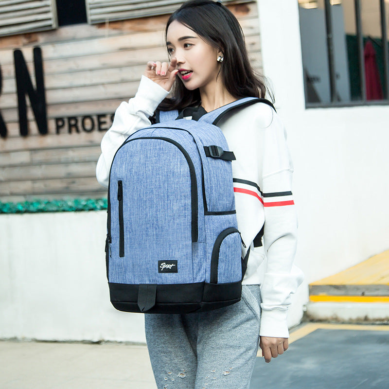 Backpack Female Middle School Student Schoolbag Male Travel Travel Junior High School Student Schoolbag High School Student College Student Backpack Leisure Bag