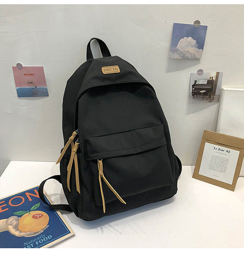 Cross-Border Schoolbags for Girls, Junior High School Students and High School Students Backpacks 2024 New College Students Men's Large-Capacity Travel Backpacks