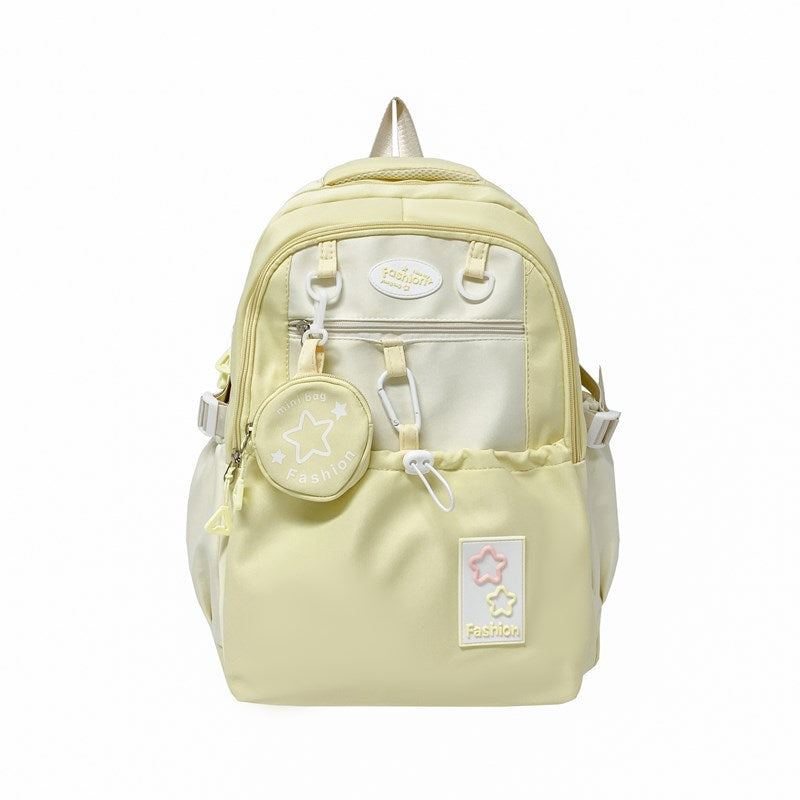 2026 New Japanese-Style High-Value Backpack Korean Version Large Capacity Versatile Girl Backpack High School College Student Backpack