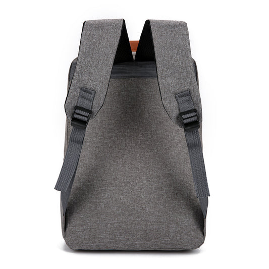 Cross-border New Three-piece Backpack Men's Business Outdoor Large-capacity Commuter Schoolbag Trendy Backpack for Male High School Students