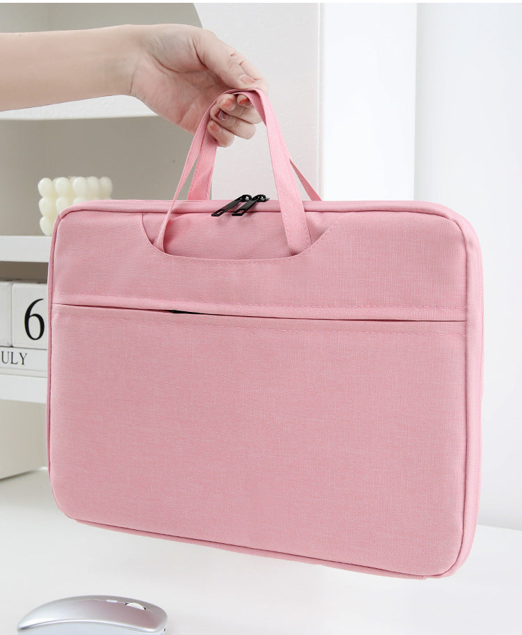 Source Factory Laptop Bag 14inch 15inch Computer Bag Portable Laptop Bag Lightweight Business Briefcase