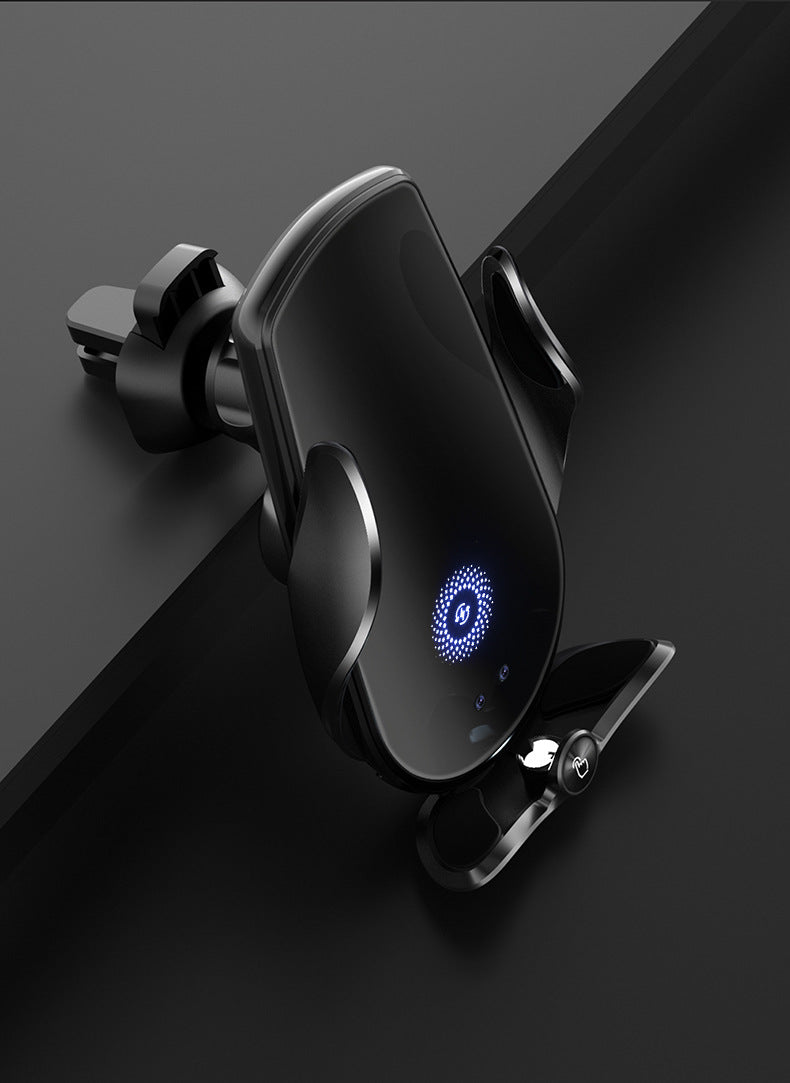 Magic clip M123 car wireless charger mobile phone bracket automatic induction electric clamping navigation bracket car bracket