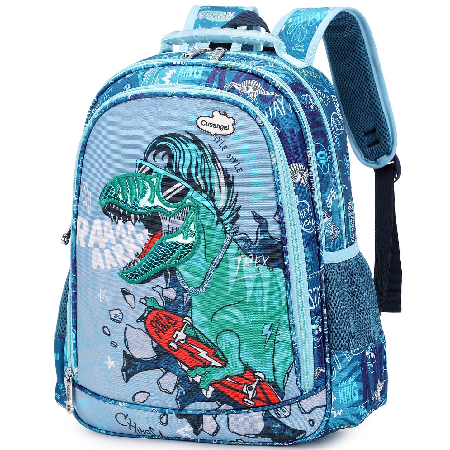 2025 New Primary School Bags for Grades 1, 2, 3 to 6, Burden Reduction and Spine Protection Children's Backpack Unicorn Backpack