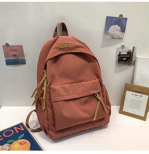 Cross-Border Schoolbags for Girls, Junior High School Students and High School Students Backpacks 2024 New College Students Men's Large-Capacity Travel Backpacks