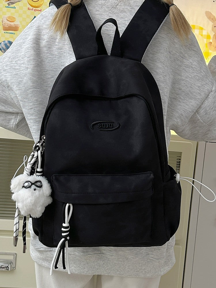 New Retro Backpack Men's Mountaineering Bag Backpack Junior High School Student Travel Bag Personalized High School Student College Student Bag Female