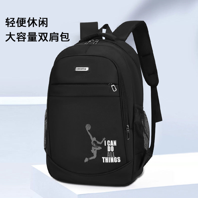 Spot wholesale men's backpack business computer bag Korean fashion college students schoolbag leisure travel backpack