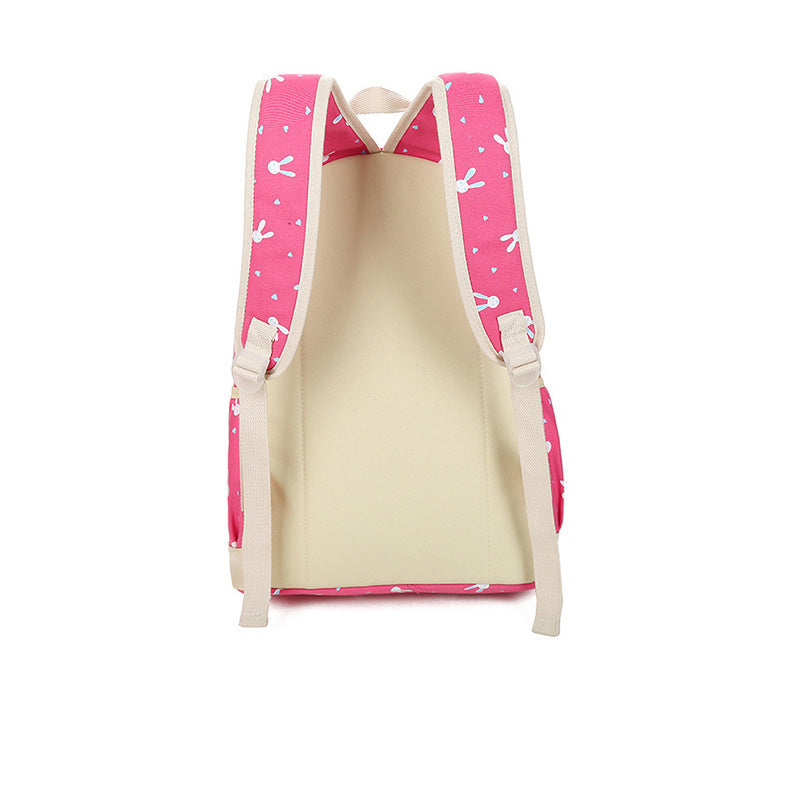 2023 new student schoolbag Korean style college style backpack bag large capacity Fashion travel backpack wholesale