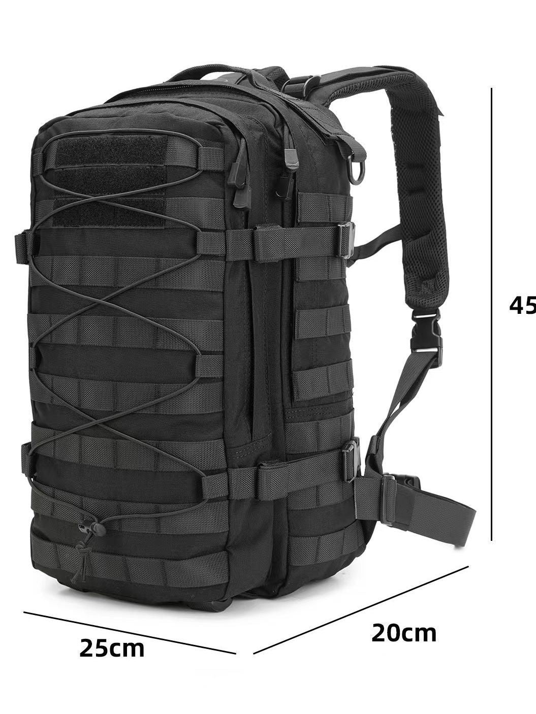 500D Waterproof Nylon Assault Backpack Cross-border Multifunctional Backpack Camping Equipment Wear-resistant Backpack