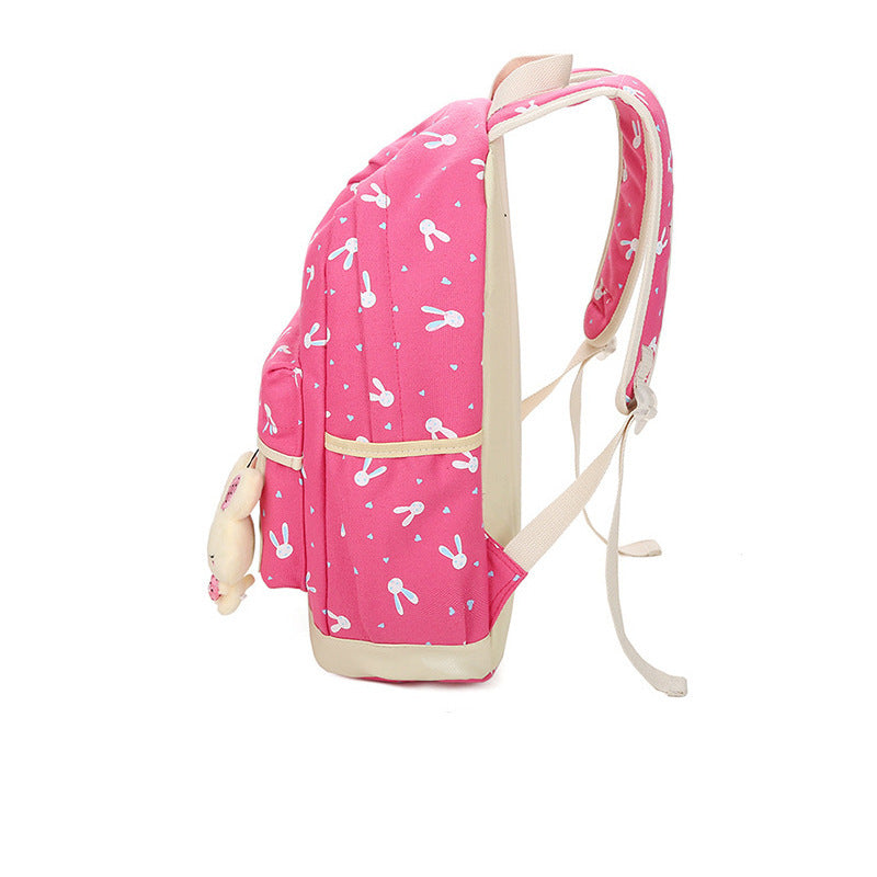 2023 new student schoolbag Korean style college style backpack bag large capacity Fashion travel backpack wholesale