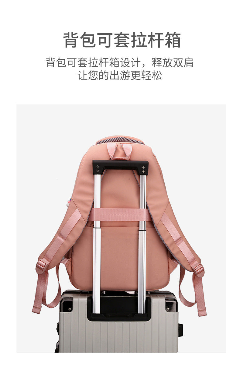 Large-Capacity Student Schoolbag, Junior High School Student Backpack, Short-Distance Travel Multi-Functional Backpack, Mlb Backpack