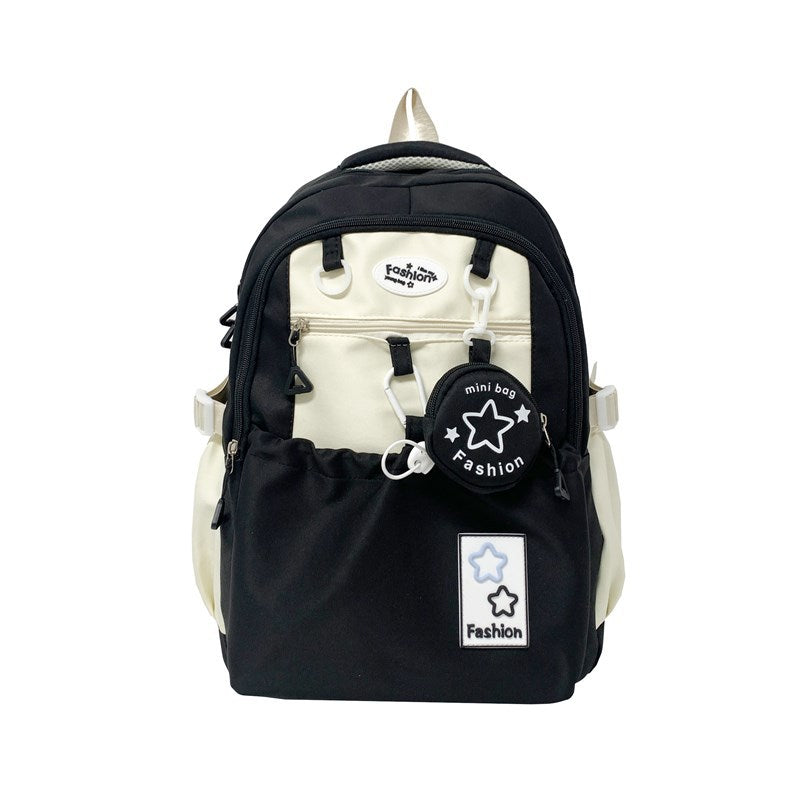 2026 New Japanese-Style High-Value Backpack Korean Version Large Capacity Versatile Girl Backpack High School College Student Backpack