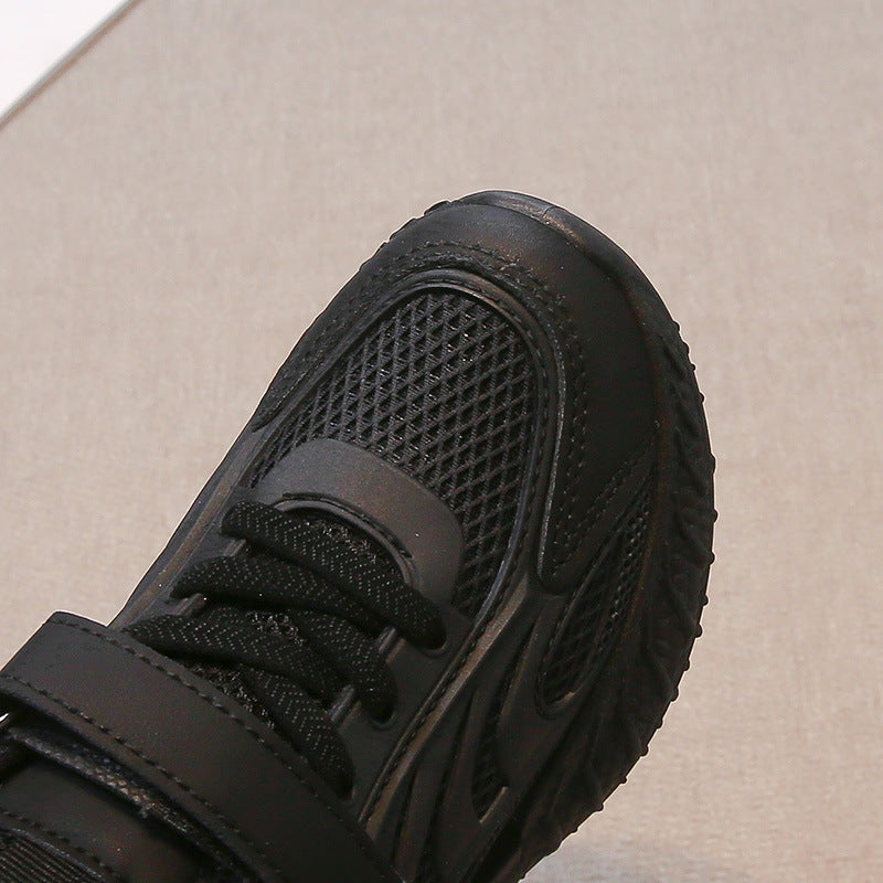 Children's shoes 2025 spring and autumn new lightweight running shoes children's sneaker mesh breathable boy's father shoes