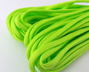 7-core 4mm umbrella rope polypropylene fiber multi-function mountaineering paratrooper traction rope life-saving equipment fixed safety umbrella rope