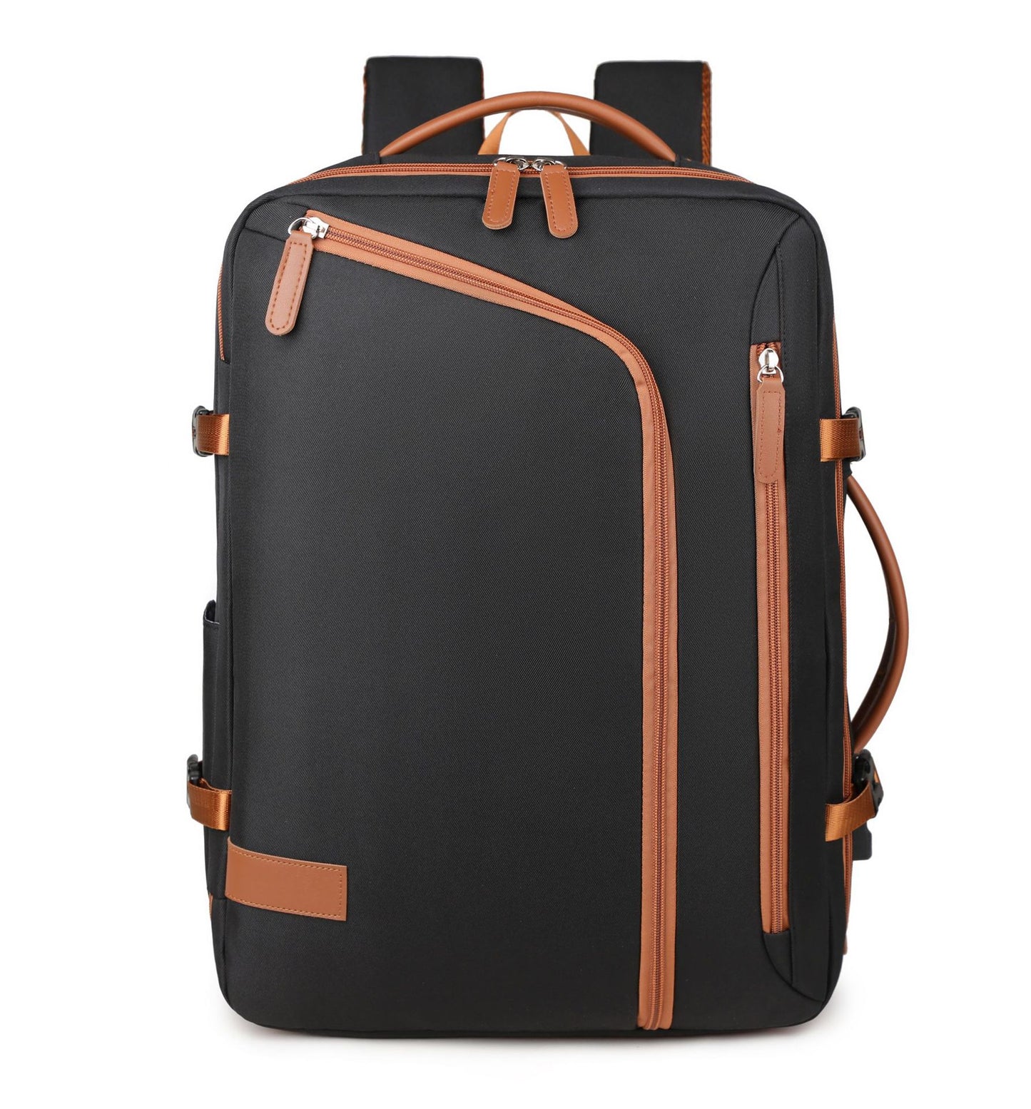 Backpack Expandable 15.6inch Business Backpack Multifunctional Casual Travel Backpack Contrast Color Student School Bag