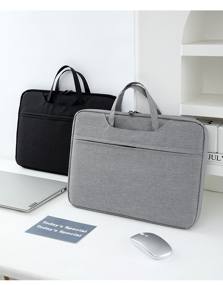 Source Factory Laptop Bag 14inch 15inch Computer Bag Portable Laptop Bag Lightweight Business Briefcase
