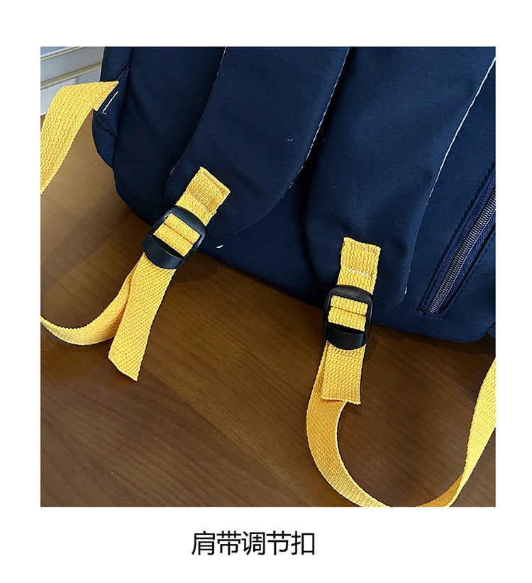 New Fashion Casual Backpack Men's and Women's Large Capacity Outdoor Lightweight Junior Senior high school Student School Bag Backpack