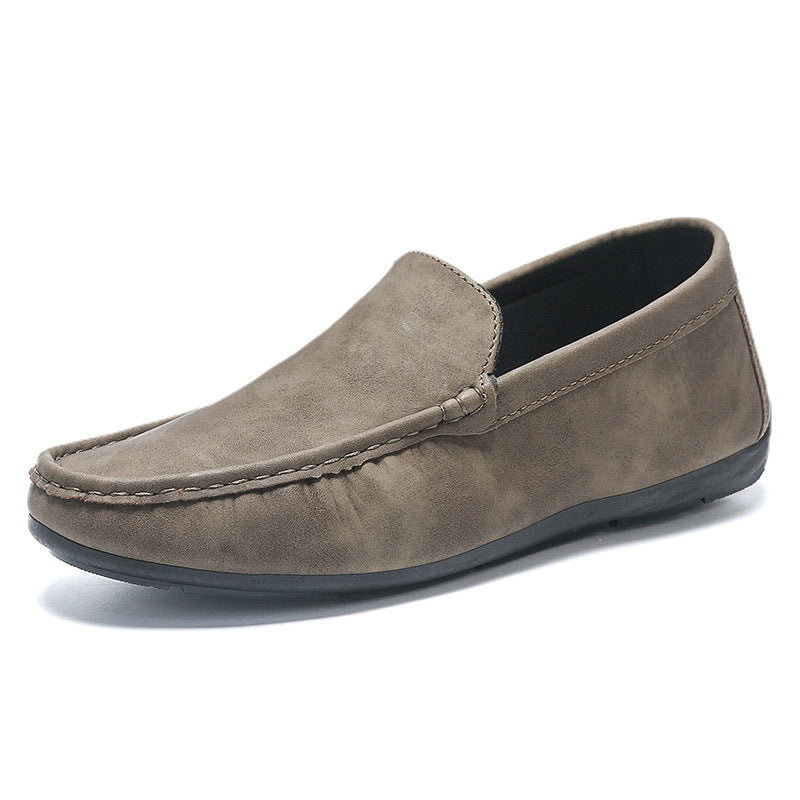 Men's Shoes Doudou Shoes 2024 Summer New Low-Top Breathable Trendy Fashion Slip-On Casual Men's Shoes Lazy Shoes