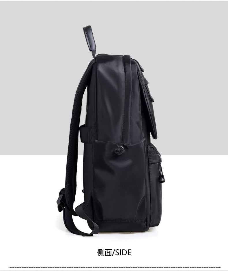 Printable Logo Backpack, Junior High School Student, High School Student, School Bag, Large Capacity Travel Bag, Casual Computer Backpack