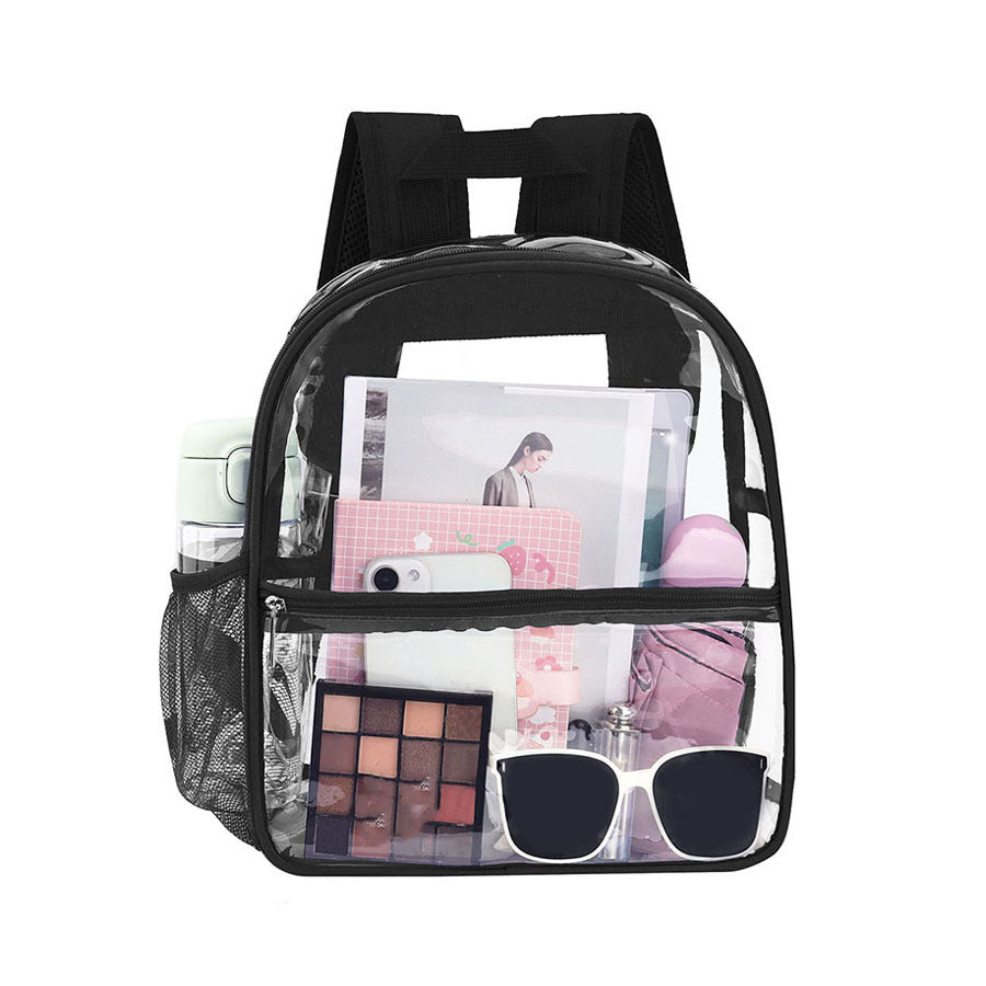 Cross-border New Transparent PVC Waterproof Backpack Visible Student School Bag Outdoor Multi-functional Backpack Men's and Women's Backpack