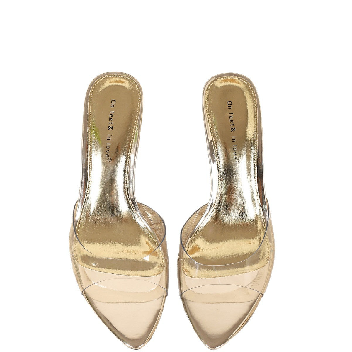 2025 Summer New Fashion European and American Style Pointed Toe Open Toe High Heel Sandals for Women with Stiletto Heels Simple One-Strap Slippers