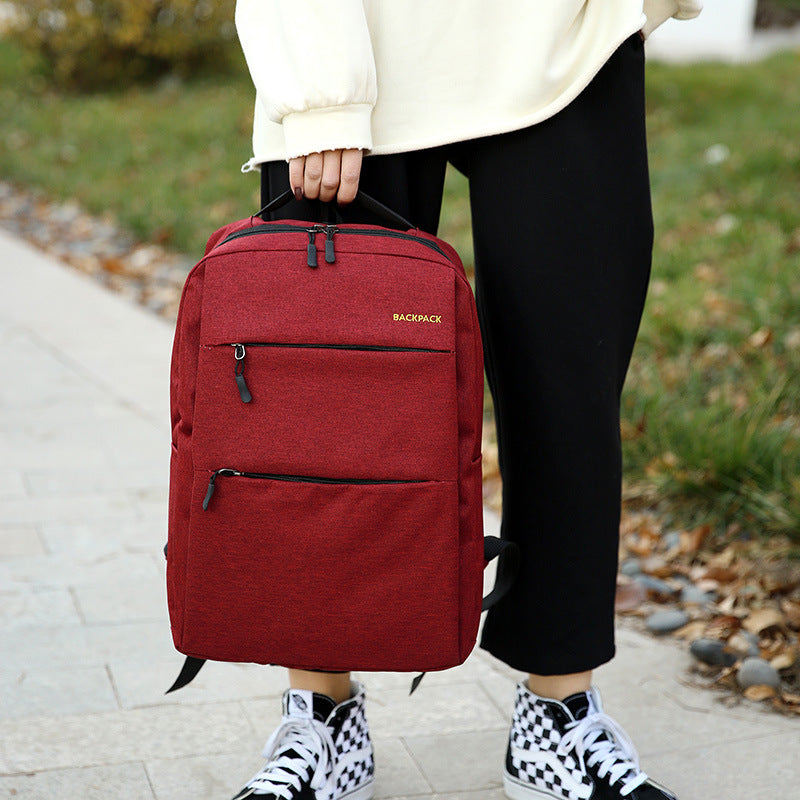 Cross-Border Wholesale Laptop Backpack, Backpack, Casual Three-Piece Gift, Casual School Bag, Men's and Women's Backpack