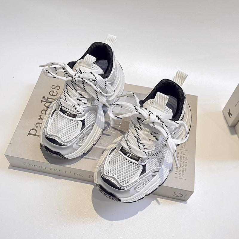 Children's sneaker 2025 New Spring and Autumn Men's Shoes Girls' Torre Shoes Spring and Autumn Big Children's Shoes Baby Fashion