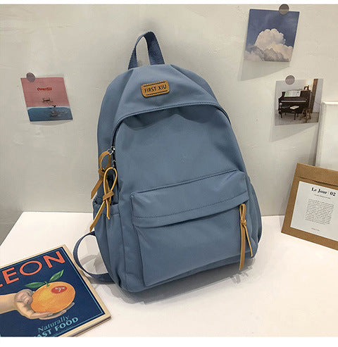 Cross-Border Schoolbags for Girls, Junior High School Students and High School Students Backpacks 2024 New College Students Men's Large-Capacity Travel Backpacks