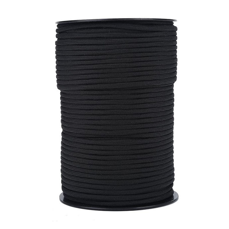 7-core 4mm umbrella rope polypropylene fiber multi-function mountaineering paratrooper traction rope life-saving equipment fixed safety umbrella rope