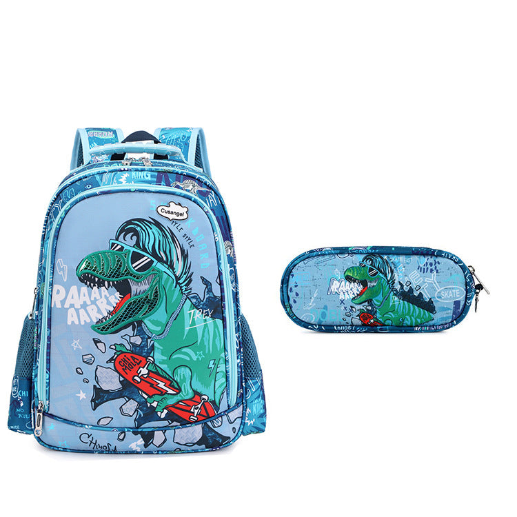 2025 New Primary School Bags for Grades 1, 2, 3 to 6, Burden Reduction and Spine Protection Children's Backpack Unicorn Backpack