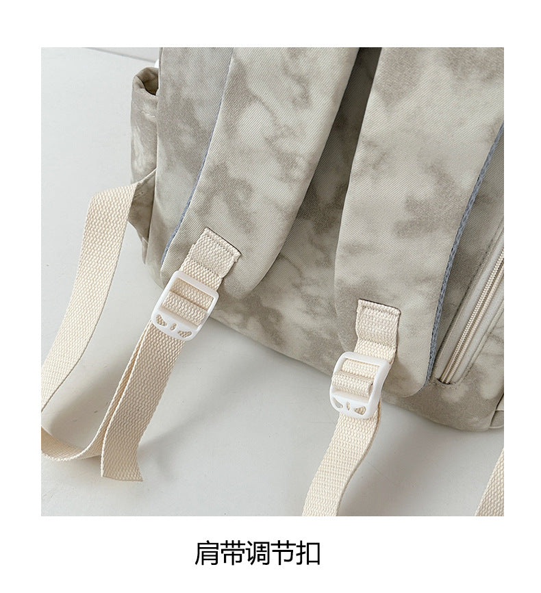 New Retro Backpack Men's Mountaineering Bag Backpack Junior High School Student Travel Bag Personalized High School Student College Student Bag Female
