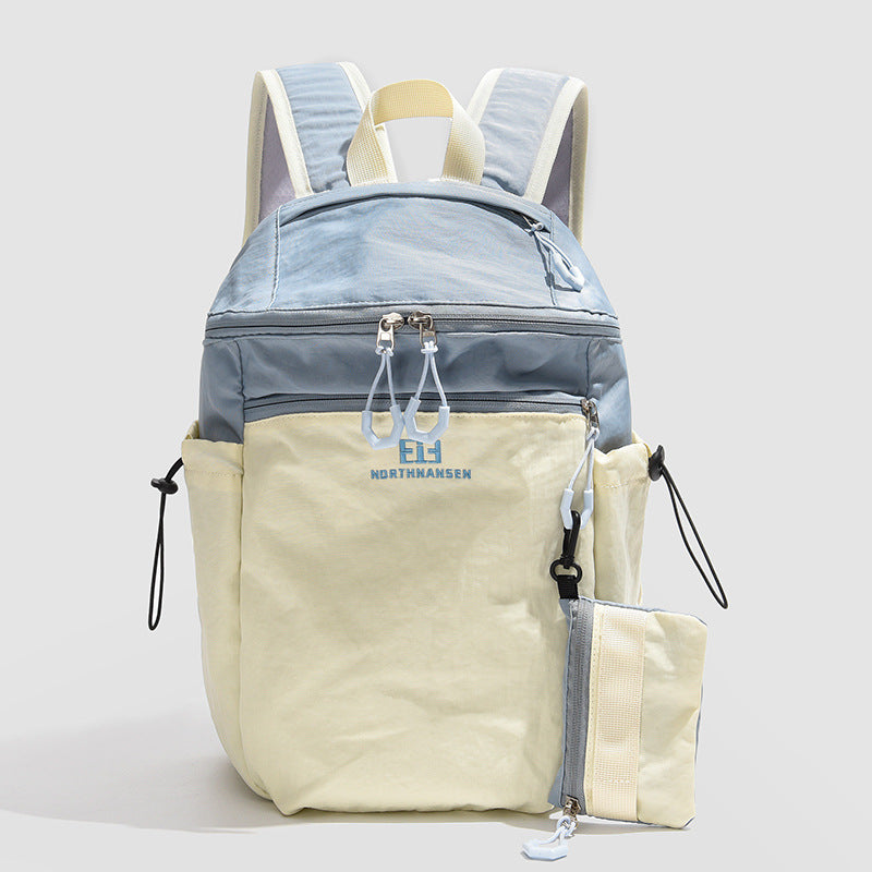 Lightweight Travel Backpack, Outdoor Waterproof Hiking and Mountaineering Bag, High-Looking Casual Large-Capacity Backpack, School Bag Wholesale