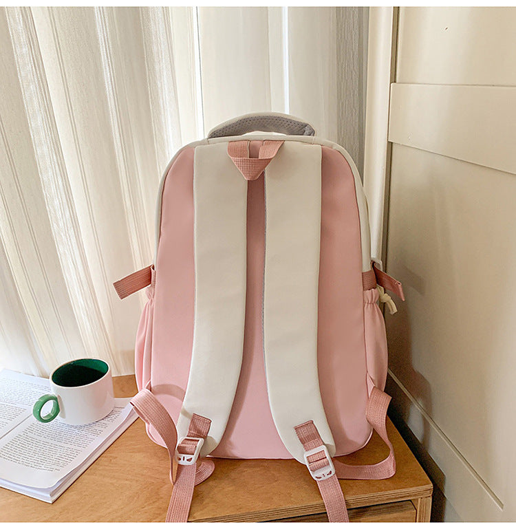 Wholesale Backpack Travel New Korean Style Fashion Large Capacity Junior High School and High School Student School Bag Leisure Travel School Bag