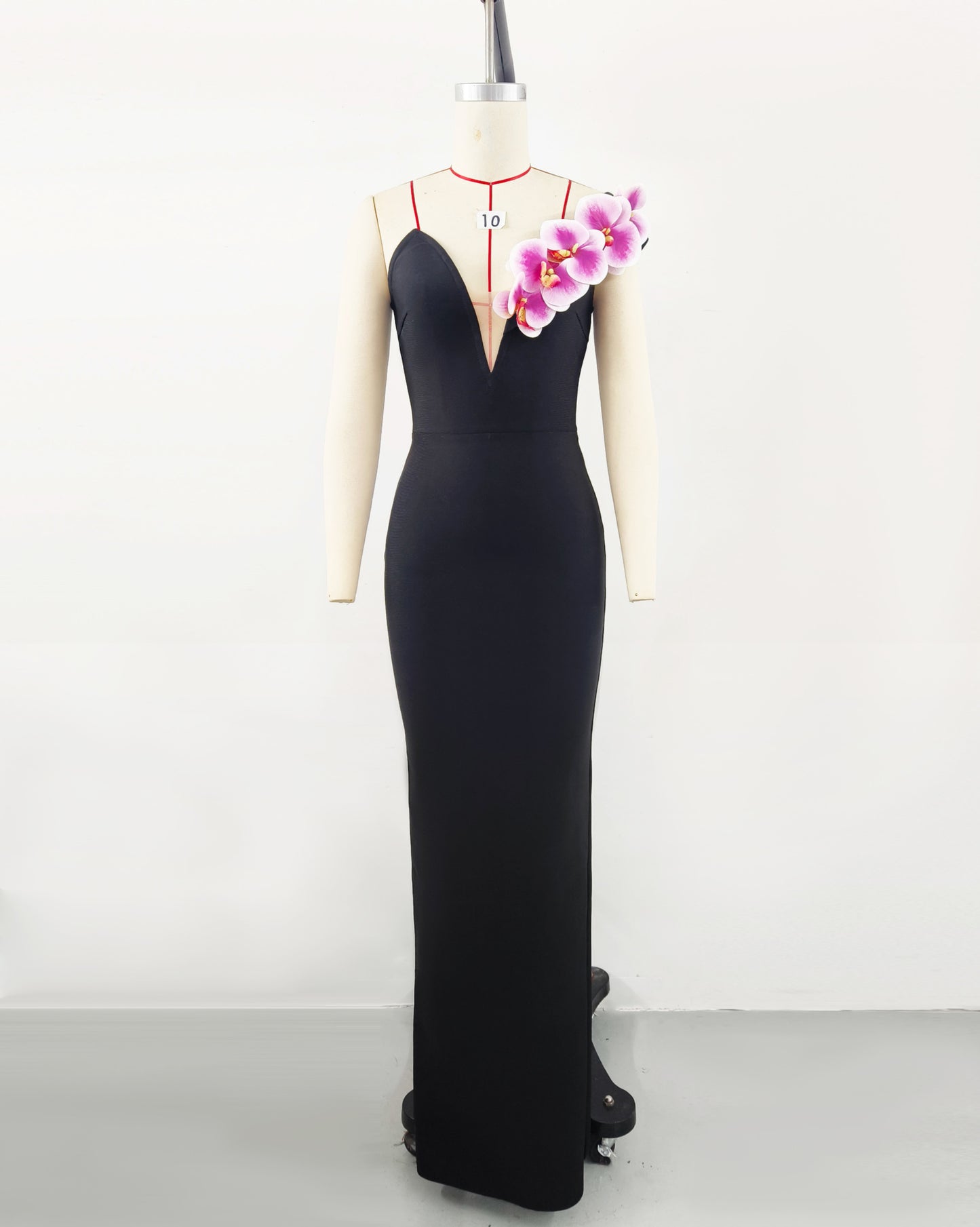 Evening Dress BandageDress Elegant Flower Shoulder dress Banquet Party Party Bandage Dress