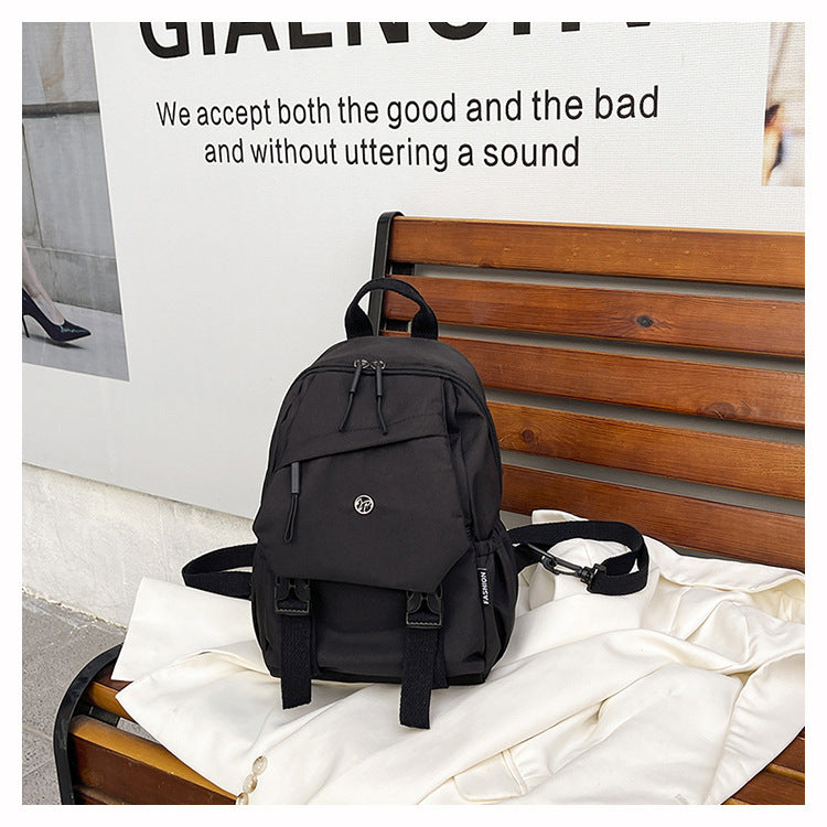 2025 Summer Workwear Style Simple Student School Bag Fashionable Oxford Cloth Backpack Outdoor Leisure Travel Backpack