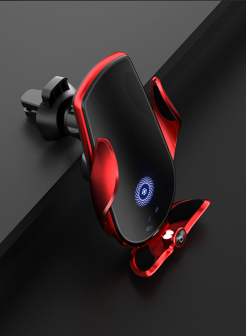 Magic clip M123 car wireless charger mobile phone bracket automatic induction electric clamping navigation bracket car bracket