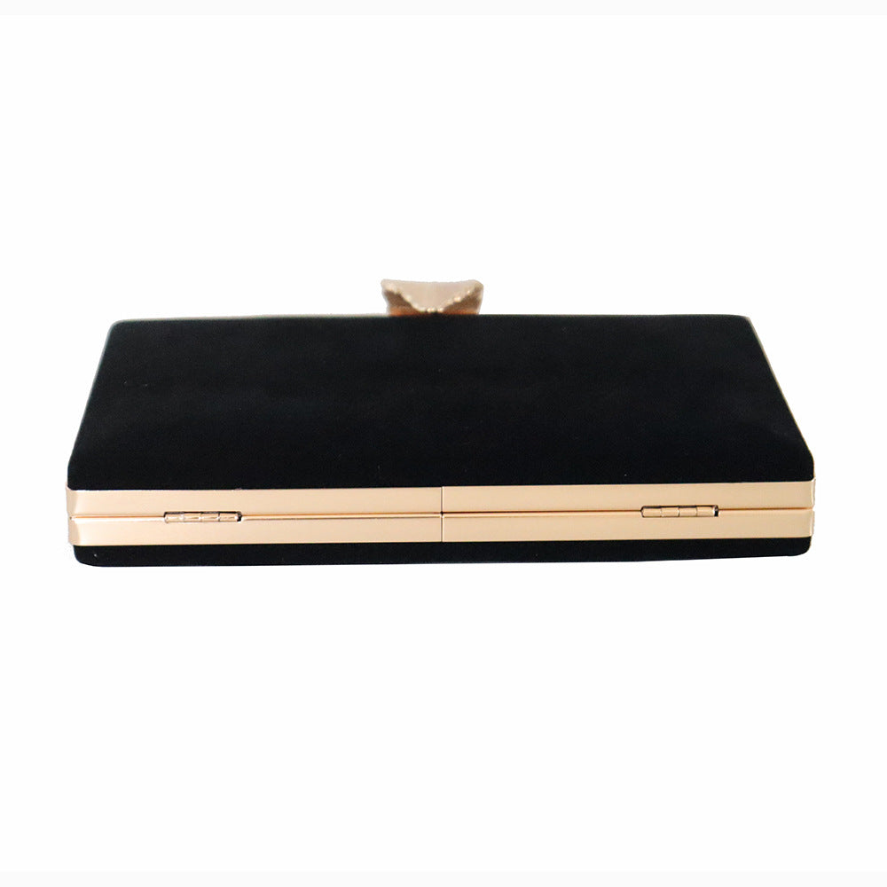Fashionable Evening Bag, Metal Leaf Evening Bag, Socialite Small Square Bag, Dress with Banquet Clutch Bag